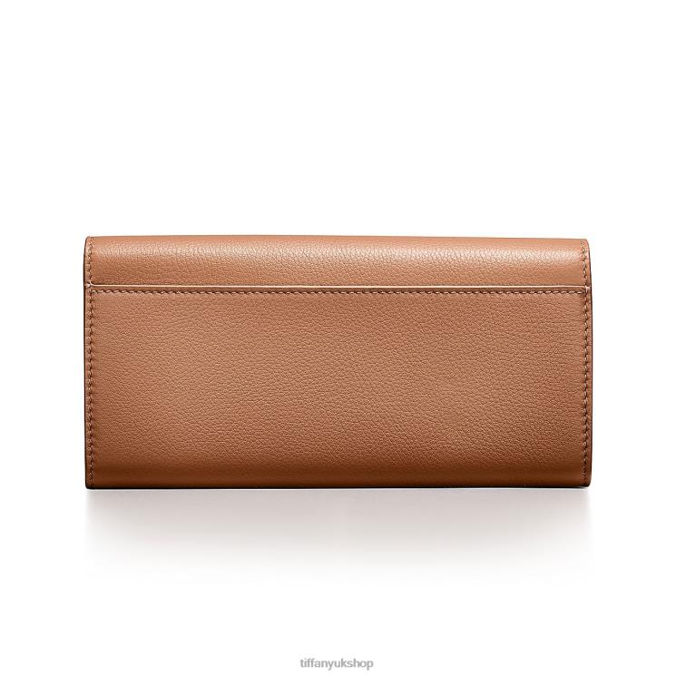 Unisex Tiffany Flap Continental Wallet Accessories 88T0X2410