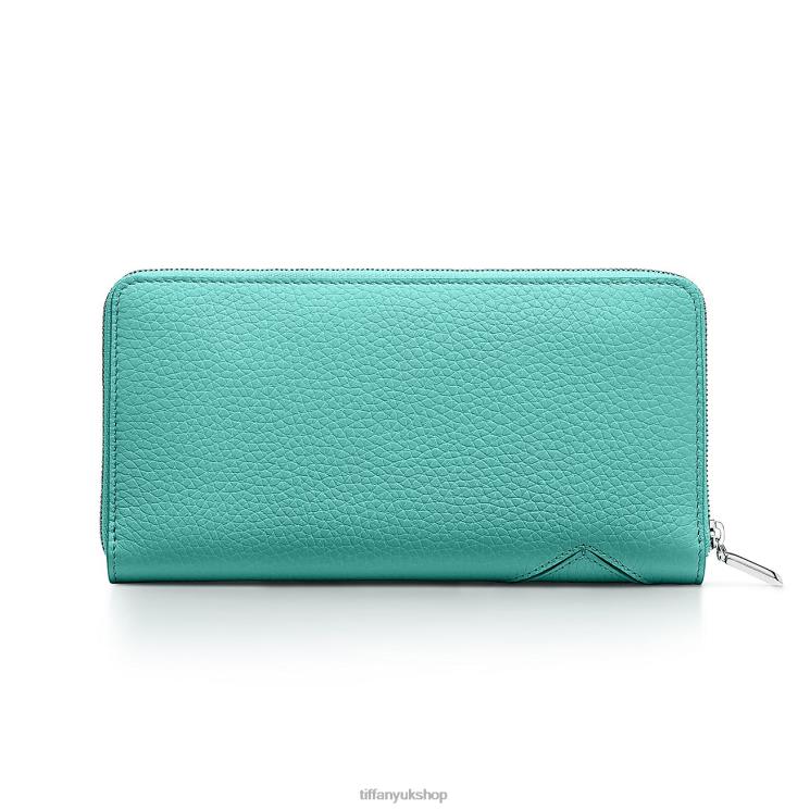 Unisex Tiffany Large Zip Wallet Accessories 88T0X2428