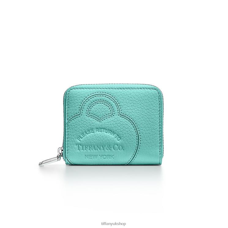 Unisex Tiffany Small Zip Wallet Accessories 88T0X2425