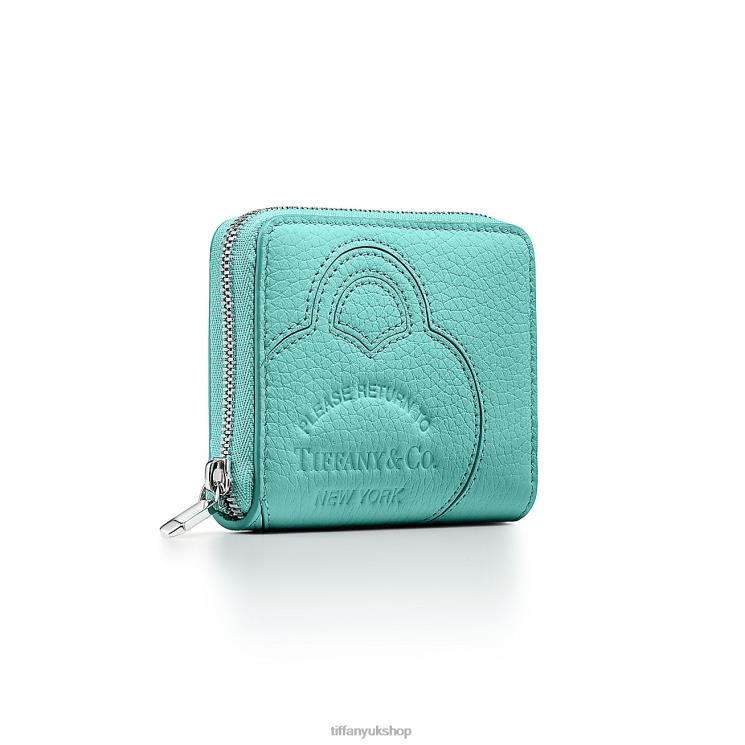 Unisex Tiffany Small Zip Wallet Accessories 88T0X2425