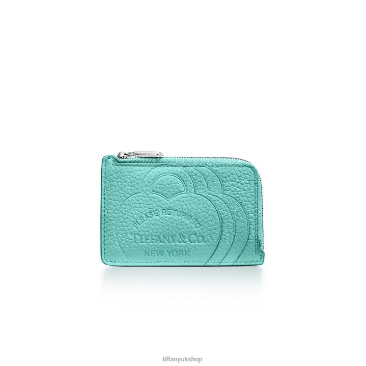 Unisex Tiffany Zip Card Case Accessories 88T0X2400