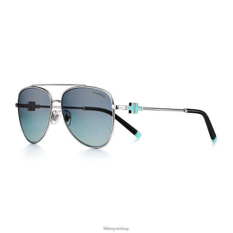 Unisex Tiffany Pilot Sunglasses Accessories 88T0X2571