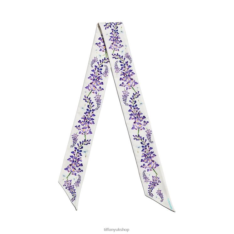 Unisex Tiffany Wisteria Ribbon Scarf Accessories 88T0X2482