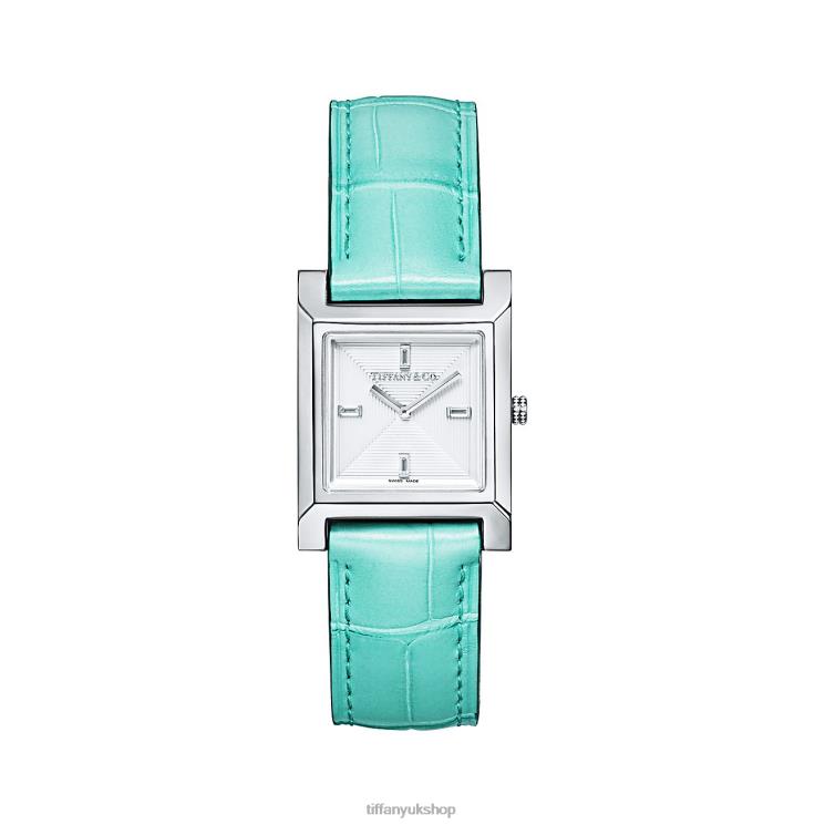 Unisex Tiffany Makers 22 mm Square Watch Classic Item 88T0X1958