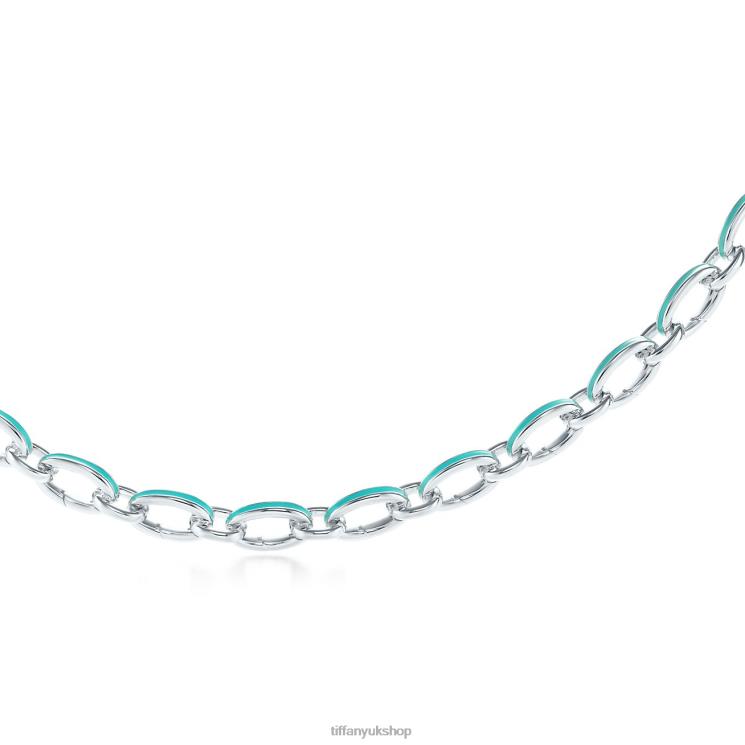 Unisex Tiffany Blue Clasping Link Bracelet Jewelry 88T0X1391