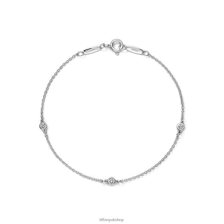 Unisex Tiffany Diamonds by the Yard Bracelet Jewelry 88T0X1280