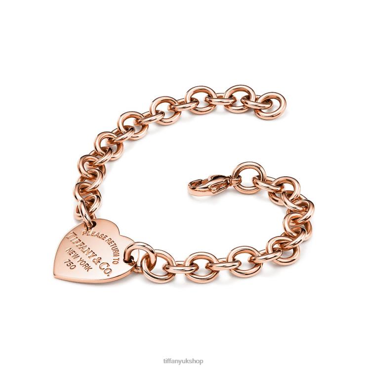 Unisex Tiffany Heart Bracelet Jewelry 88T0X1170