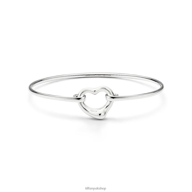 Unisex Tiffany Open Heart Bangle Jewelry 88T0X1092