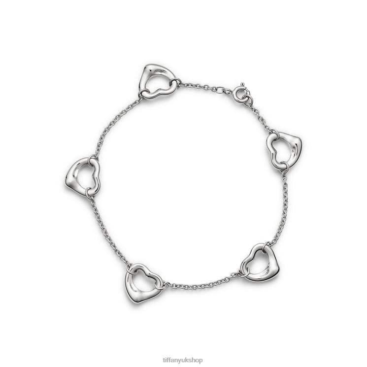 Unisex Tiffany Open Heart Bracelet Jewelry 88T0X1091