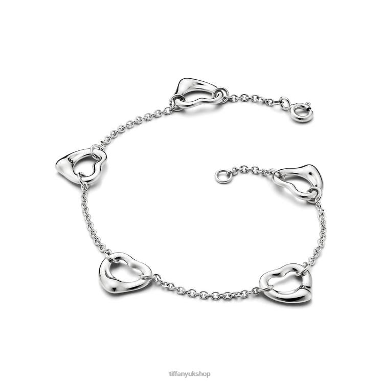 Unisex Tiffany Open Heart Bracelet Jewelry 88T0X1091