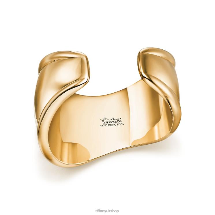 Unisex Tiffany Small Bone Cuff Jewelry 88T0X1265