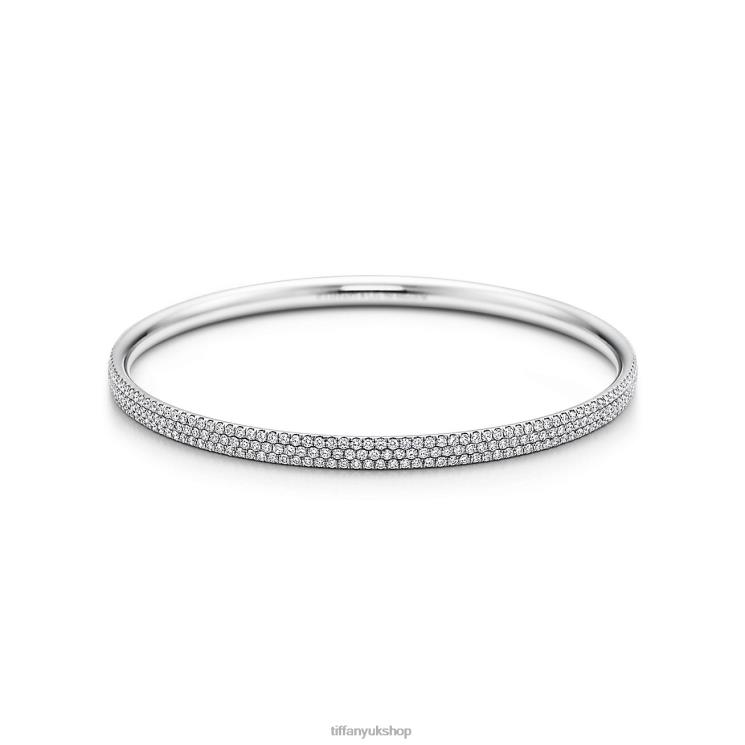 Unisex Tiffany Three-row Bangle Jewelry 88T0X1086