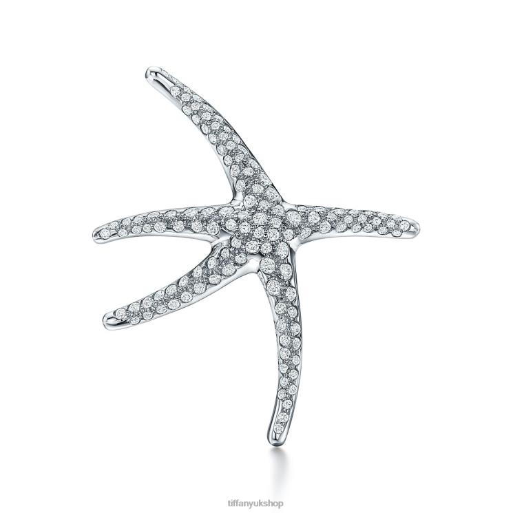 Unisex Tiffany Starfish Brooch Jewelry 88T0X1990