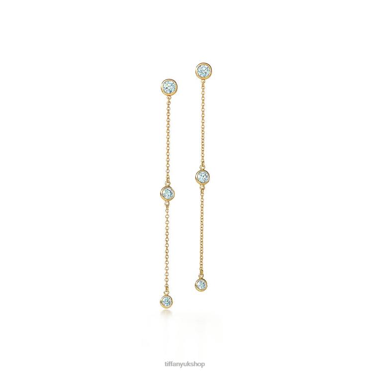 Unisex Tiffany Diamonds by the Yard Drop Earrings Jewelry 88T0X965