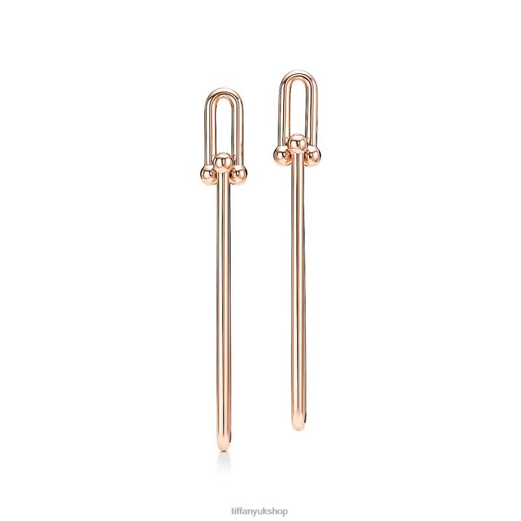 Unisex Tiffany Double Long Link Earrings Jewelry 88T0X963