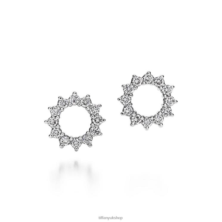 Unisex Tiffany Open Circle Earrings Jewelry 88T0X928