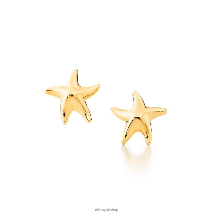 Unisex Tiffany Starfish Earrings Jewelry 88T0X883