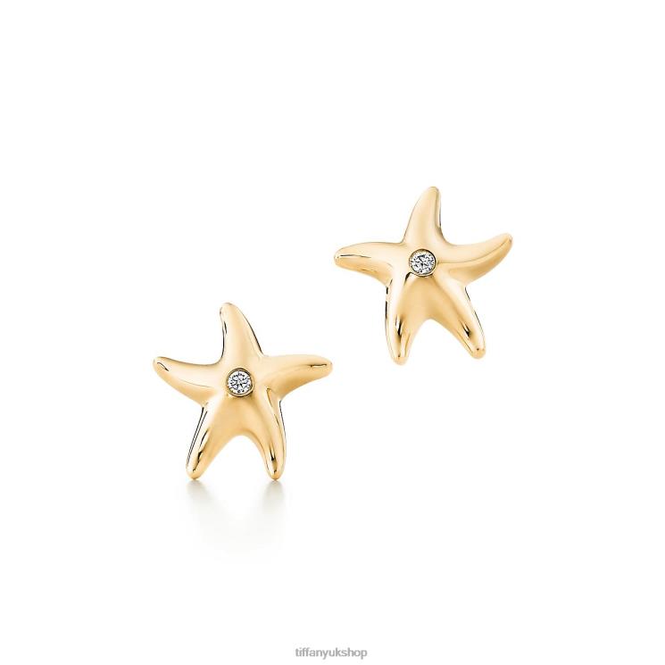 Unisex Tiffany Starfish Earrings Jewelry 88T0X900