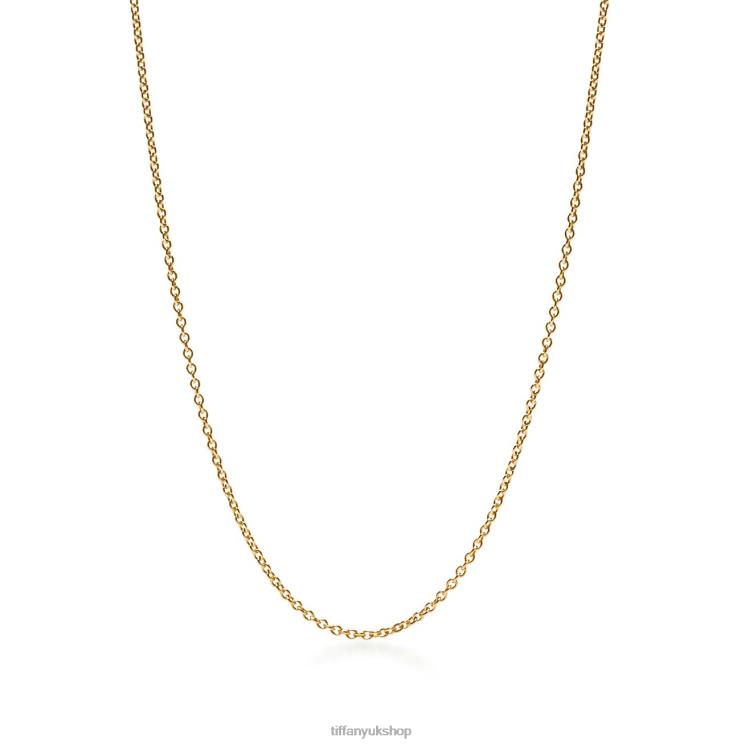 Unisex Tiffany 18k Gold Chain Jewelry 88T0X593