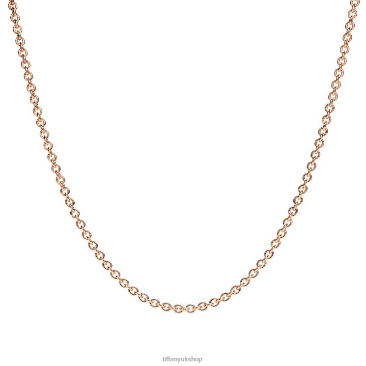 Unisex Tiffany 18k Rose Gold Chain Jewelry 88T0X684