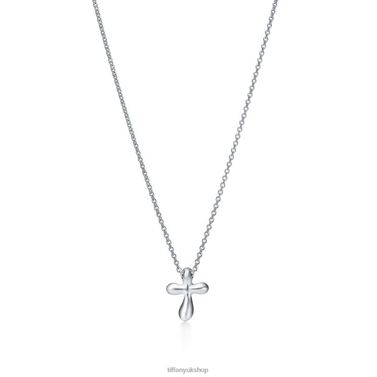 Unisex Tiffany Cross Pendant Jewelry 88T0X338