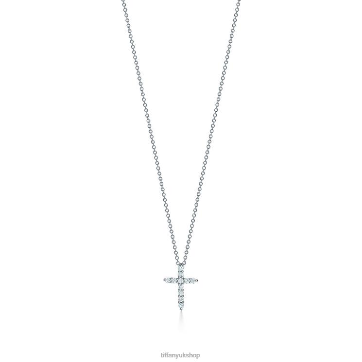 Unisex Tiffany Cross Pendant Jewelry 88T0X428