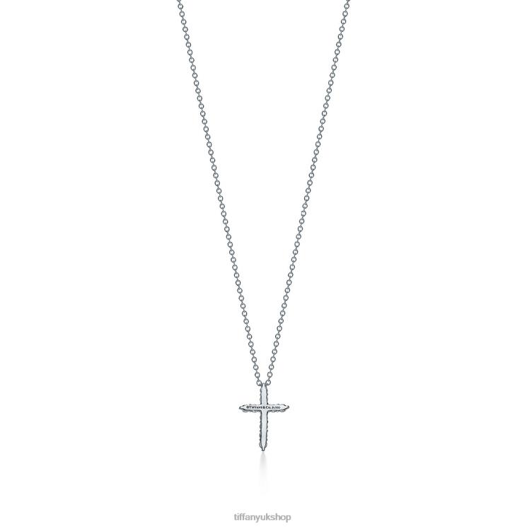 Unisex Tiffany Cross Pendant Jewelry 88T0X428