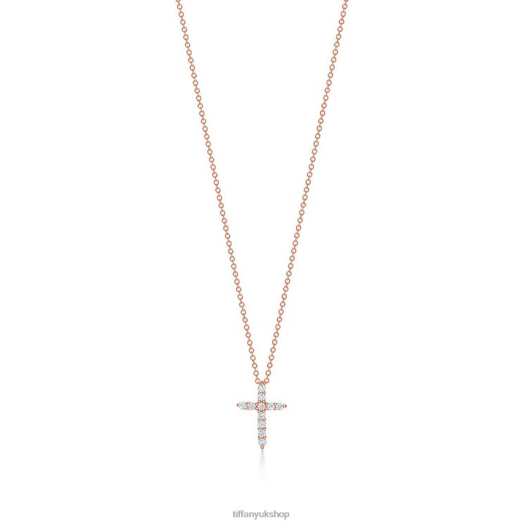 Unisex Tiffany Cross Pendant Jewelry 88T0X429