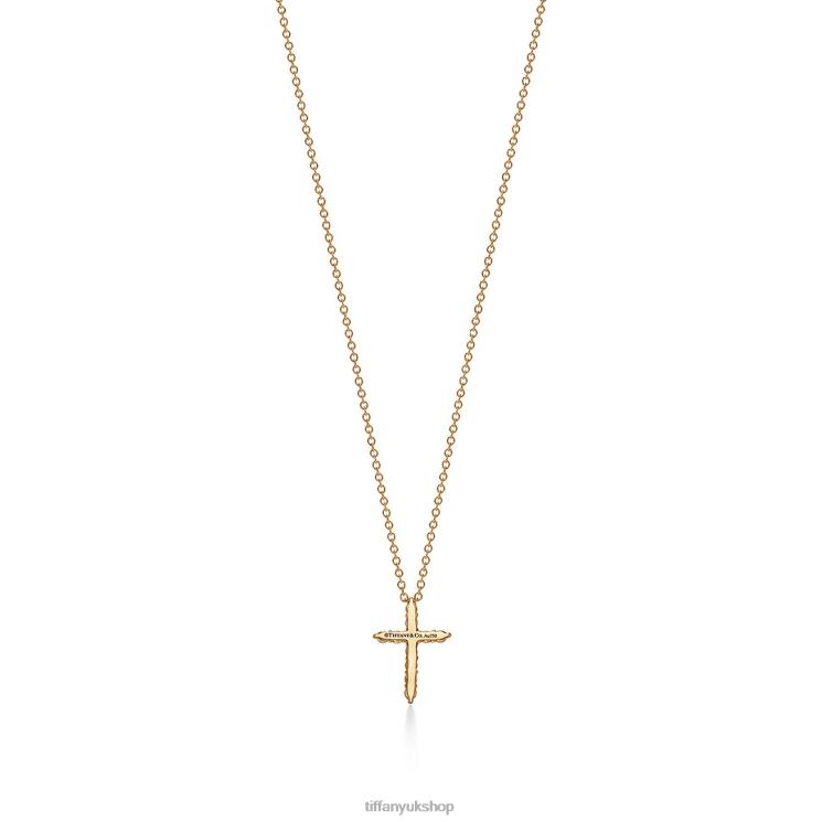 Unisex Tiffany Cross Pendant Jewelry 88T0X430