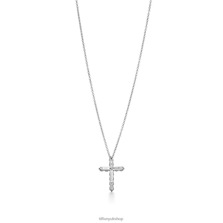 Unisex Tiffany Cross Pendant Jewelry 88T0X470