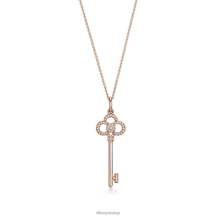 Unisex Tiffany Crown Key Jewelry 88T0X346