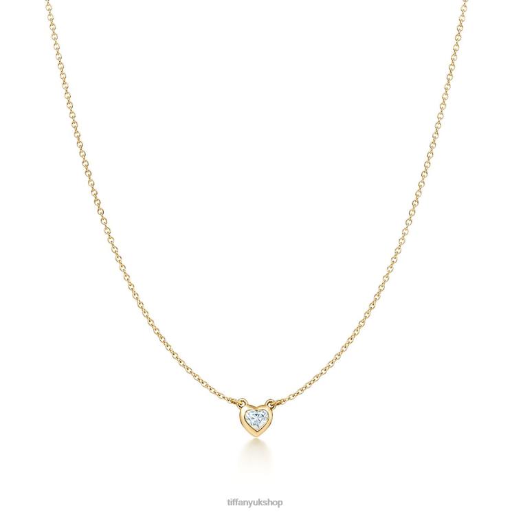 Unisex Tiffany Diamonds by the Yard Heart Necklace Jewelry 88T0X102