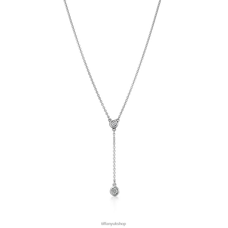 Unisex Tiffany Diamonds by the Yard Necklace Jewelry 88T0X343