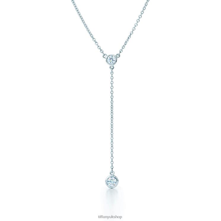 Unisex Tiffany Diamonds by the Yard Necklace Jewelry 88T0X411