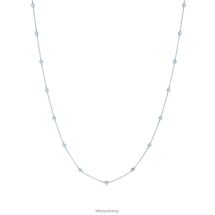 Unisex Tiffany Diamonds by the Yard Necklace Jewelry 88T0X624