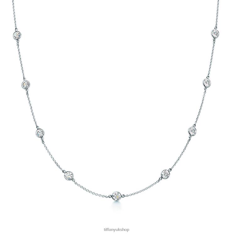 Unisex Tiffany Diamonds by the Yard Necklace Jewelry 88T0X629