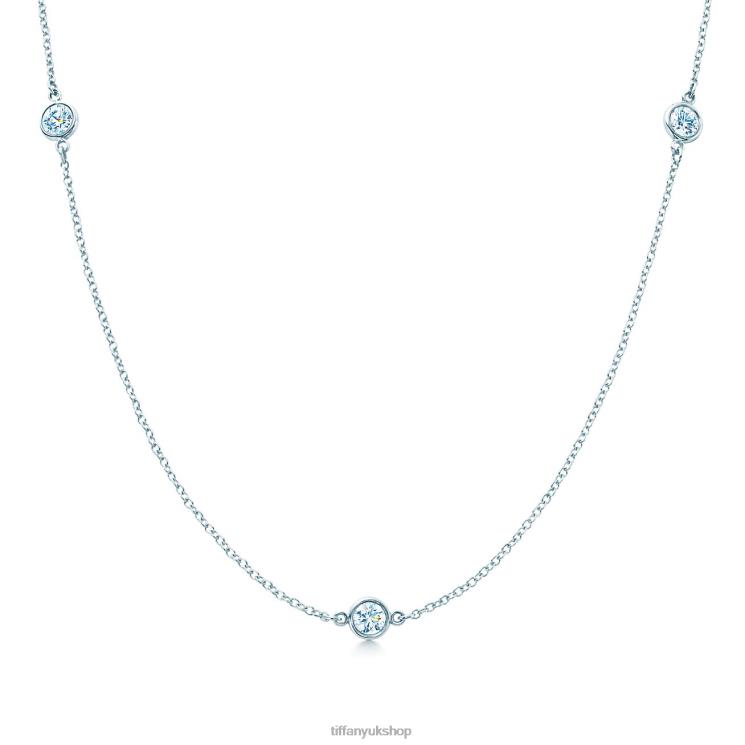 Unisex Tiffany Diamonds by the Yard Necklace Jewelry 88T0X630