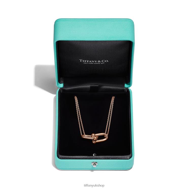 Unisex Tiffany Double Link Pendant Jewelry 88T0X236