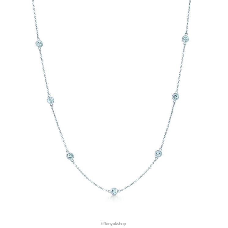 Unisex Tiffany Elsa Peretti Diamonds by the Yard necklace Jewelry 88T0X619