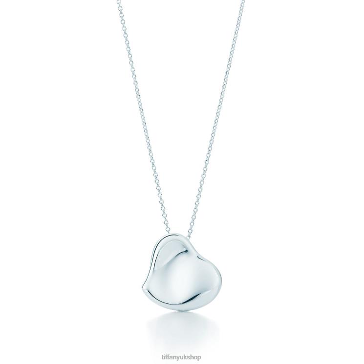 Unisex Tiffany Full Heart Pendant Jewelry 88T0X517