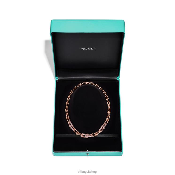 Unisex Tiffany Graduated Link Necklace Jewelry 88T0X288