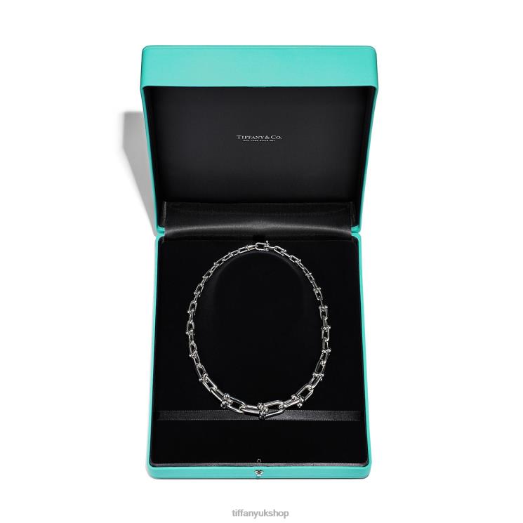 Unisex Tiffany Graduated Link Necklace Jewelry 88T0X57