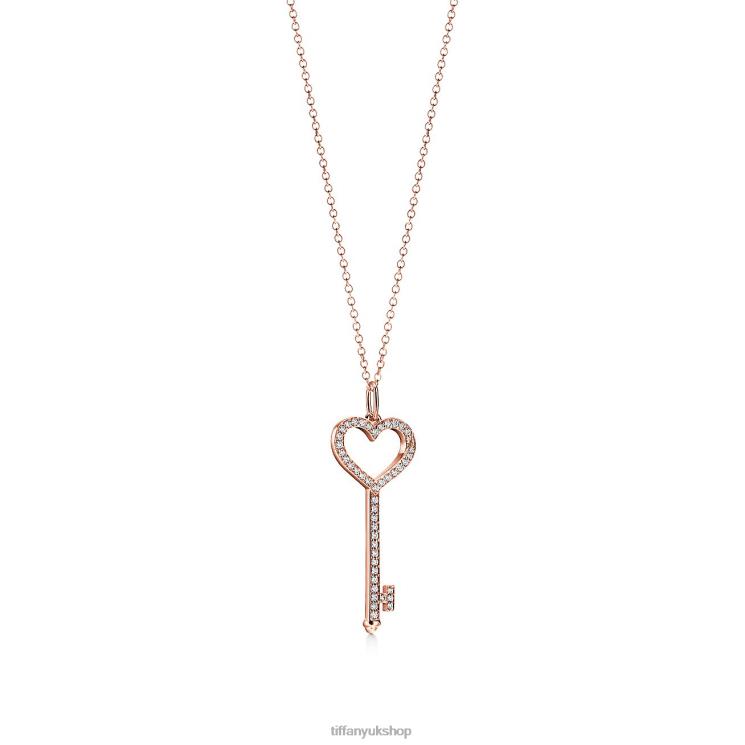 Unisex Tiffany Heart Key Jewelry 88T0X436