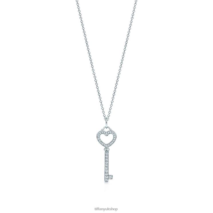 Unisex Tiffany Heart key charm Jewelry 88T0X602