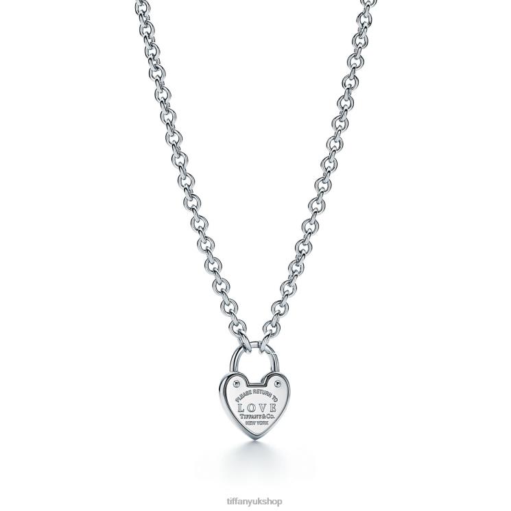 Unisex Tiffany Love Lock Necklace Jewelry 88T0X177