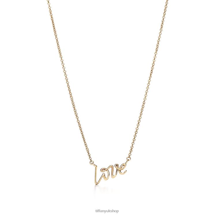 Unisex Tiffany Love Pendant Jewelry 88T0X43