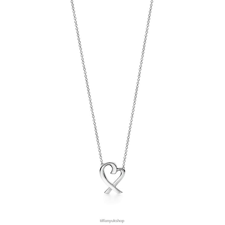 Unisex Tiffany Loving Heart Pendant Jewelry 88T0X158