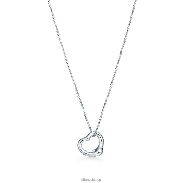 Unisex Tiffany Open Heart Pendant Jewelry 88T0X139