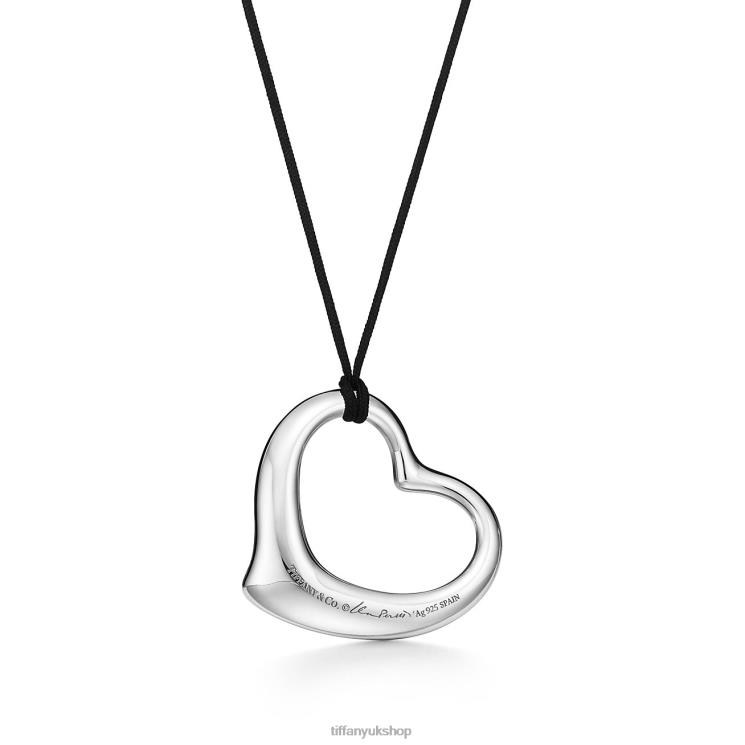 Unisex Tiffany Open Heart Pendant Jewelry 88T0X500