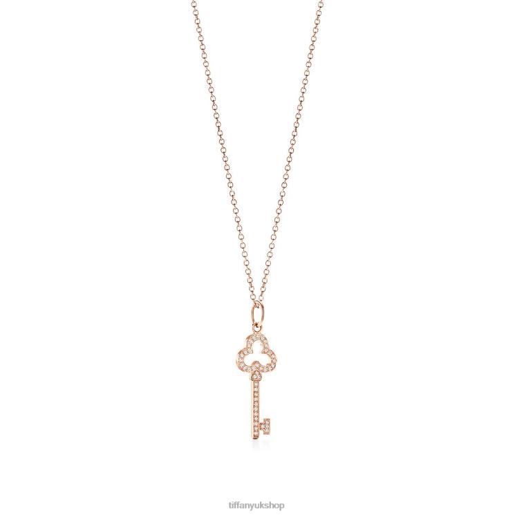 Unisex Tiffany Open Trefoil Key Jewelry 88T0X665